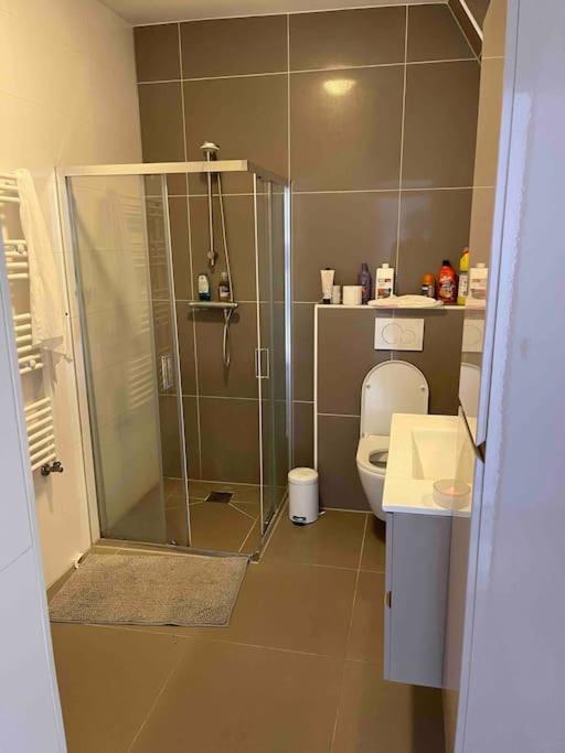Private Double Bed Room Only With Balcony In Apartment 鹿特丹 外观 照片
